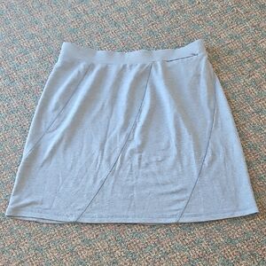 Dakini Light Blue To The Knee Soft Stretchy Skirt Sz Large